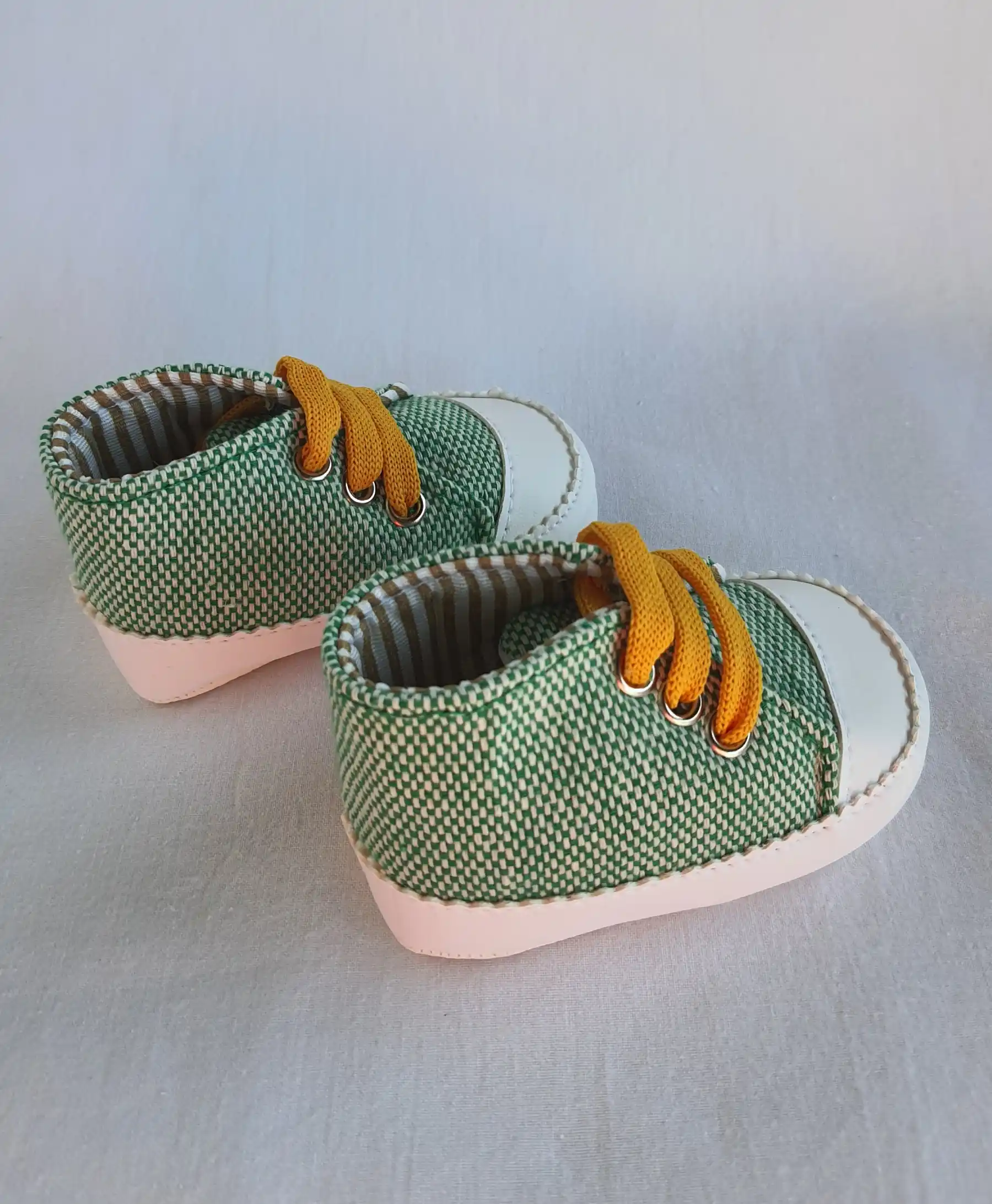 Βρεφικά παπούτσια αγκαλιάς - Πράσινο - Image 3