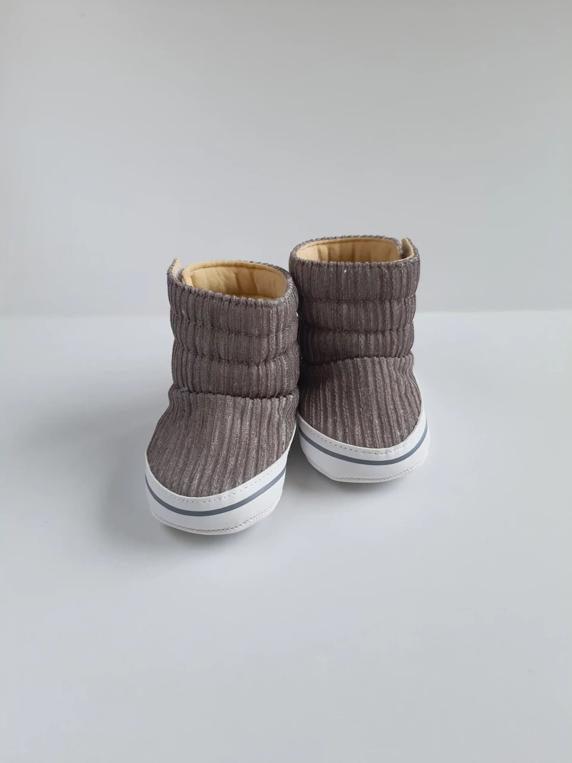 Βρεφικά παπούτσια αγκαλιάς - Γκρι - Image 2