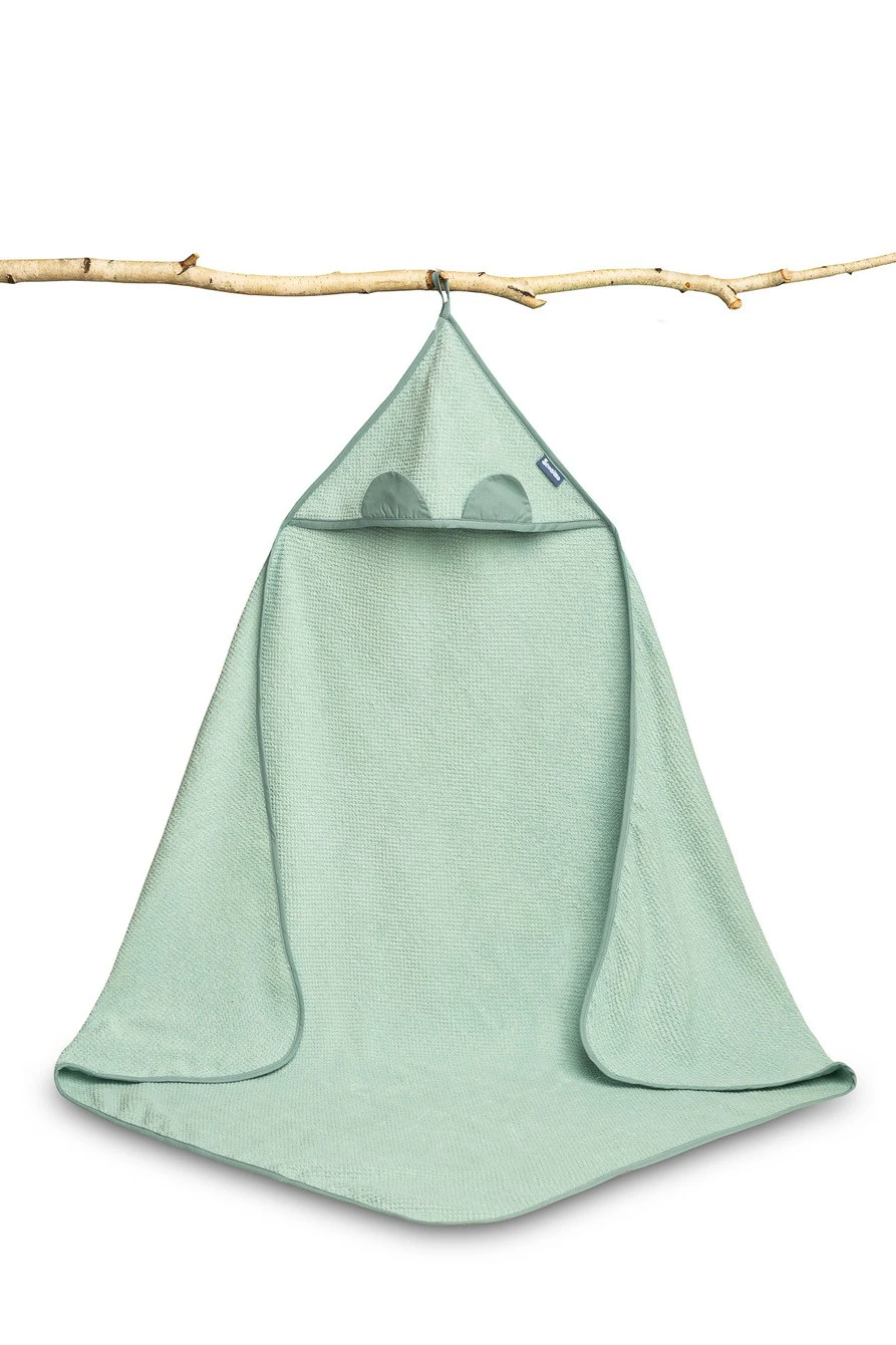 Baby hooded towel - Mint