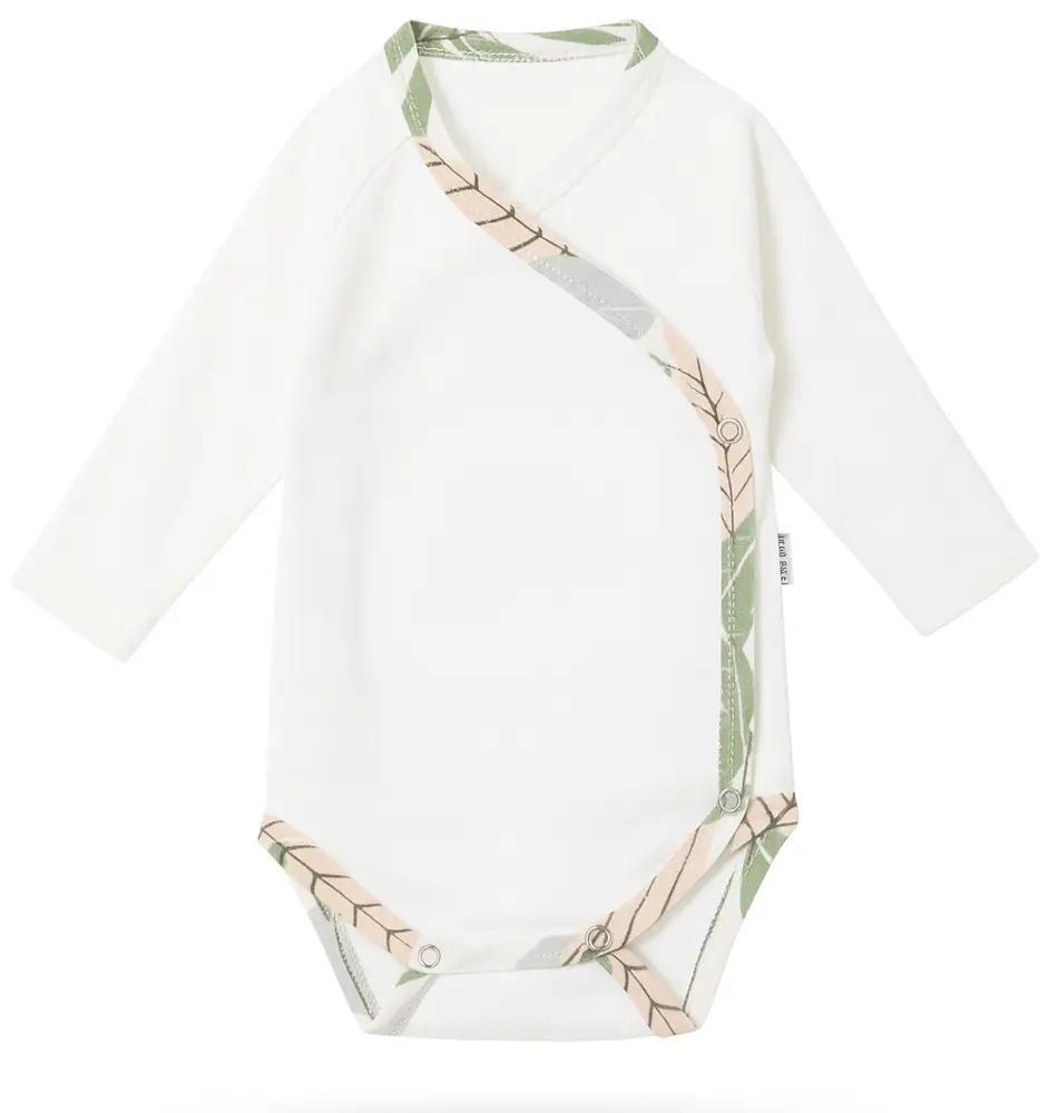 Μακρυμάνικο κορμάκι κρουαζέ - Λευκό