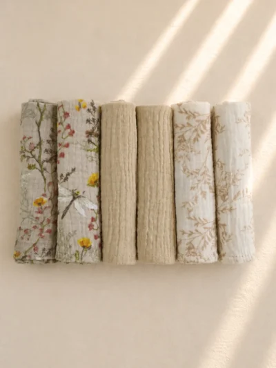 set-6-vrefika-petsetakia-lavetes-mouselina-beige-mpez-louloudia